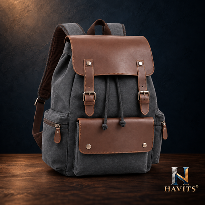 HAVITS Urban — Retro rugzak — vaste HAVITS-fotostijl